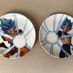 お皿　ドラゴンボール　悟空　ベジータ