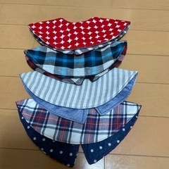 お引渡し決定しました。新品ハンドメイド　抱っこ紐カバー　スタイ4枚セットの画像