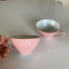 ビンテージコーヒーカップのセット
