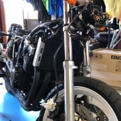 GSX400 インパルス　レストア途中