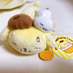ポムポムプリン ぬいぐるみの画像