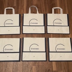チヒロ ショッパー 新品3枚1度使用3枚 計6枚の画像