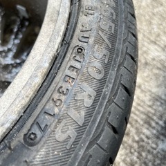 トヨタ Bb純正ホイール 15インチ6J +39 165/50R15