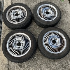 スタッドレス付き‼︎ HEAD40 ヘッド40 14インチ　5J...