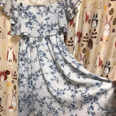 ワンウェイ　花柄ワンピースの画像