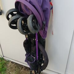【すみませんが交渉終了です】ヤトミ バギー バイオレット 紫 折り畳み式の画像
