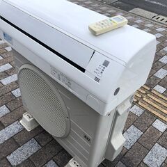 パナソニック　オーブンレンジ　NE-MS264　2018年製　決まりました?◆ダイキン ルームエアコン 6畳程度 ?2013年製 F22PTES エアコン洗浄渡し