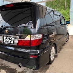 【㊗️ 御成約ありがとうございました】【車検長・下取り歓迎】アルファードV 後期モデル！4WD ！人気のブラック！の画像