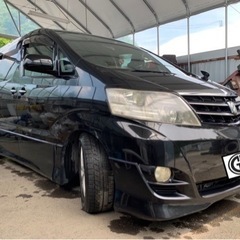 【㊗️ 御成約ありがとうございました】【車検長・下取り歓迎】アルファードV 後期モデル！4WD ！人気のブラック！の画像