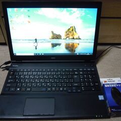 超得Win10Pro★NEC PC-VK23TX-T★15.6インチ★ Core i5 6200U★第6世代CPU★メモリ4G★高速SSD120GB★最新office2021★無線★Bluetooth★新品マウス付き