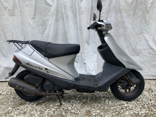 アドレスV100実働車セル1発始動。