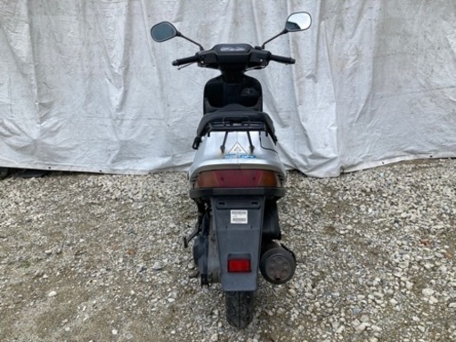 アドレスV100実働車セル1発始動。