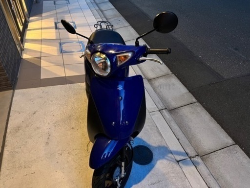 スズキ レッツ 500km以下 自賠責あり(令和7年8月16日まで) 原付 バイク 50cc 車体 本体