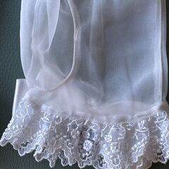 結婚式新婦用手袋の画像