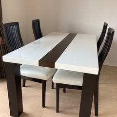 ダイニングテーブル、チェアセット