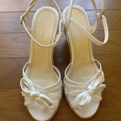 [取引決定］レベッカテイラー　サンダル23.5㎝(ウェッジソール)