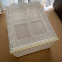 無印良品 ポリプロピレンクローゼットケース 深型 約幅44×奥行55×高さ30cm 良品計画の画像