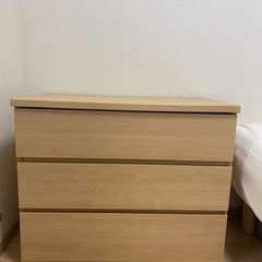 ニトリ　ローチェストの画像