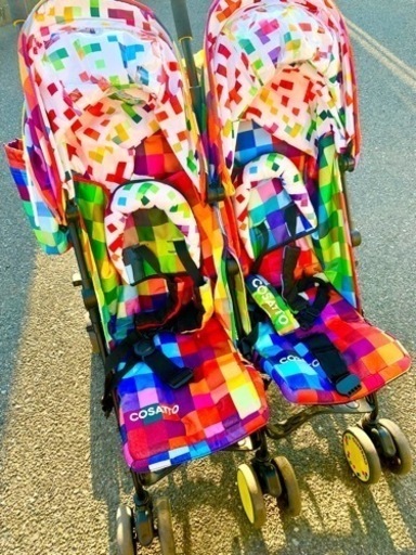 【値下げしました】コサット　cosatto ベビーカー　双子
