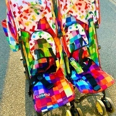 【値下げしました】コサット　cosatto ベビーカー　双子