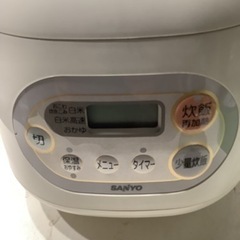 SANYO マイコンジャー炊飯器　ECJ-EB10の画像