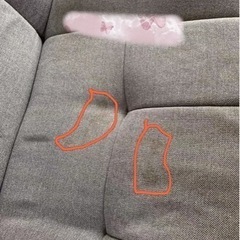 ニトリソファー ベッド テーブル付 の画像