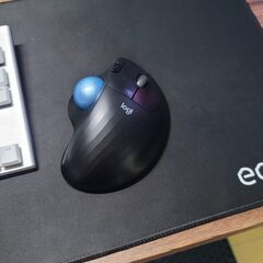 [受け取り完了]ロジクールワイヤレスマウストラックボール無線Ｍ５７５Ｓ中古美品の画像