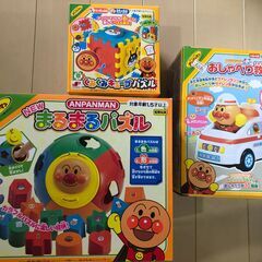 アンパンマン　まるまるパズル　他　地知育玩具まとめて