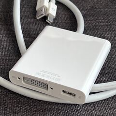 アップル　モニターアダプター　Apple Mac Monitor Adapter　USB A　＜ーー＞　DVI