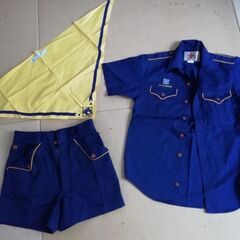 ボーイスカウト服上下セット　古着