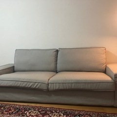 *値下げ　IKEA 3人掛けソファ KIVIK シーヴィク ティ...