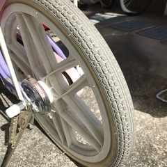 ブリヂストン2018年購入　子供用自転車　18インチ　カバー付の画像