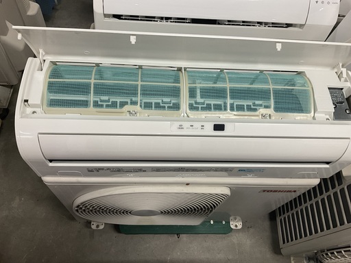 ★FH19★即納可/エアコン本体+標準取付工事込み❗️東芝/2017年/2.5kw(8〜10畳目安)