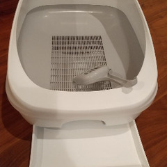 猫用トイレ（未使用品、デオトイレ本体）の画像