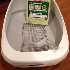 猫用トイレ（未使用品、デオトイレ本体）の画像
