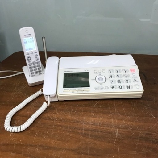 取引場所　南観音　2206-3059 Panasonic コードレス普通紙ファックス KX-PD582