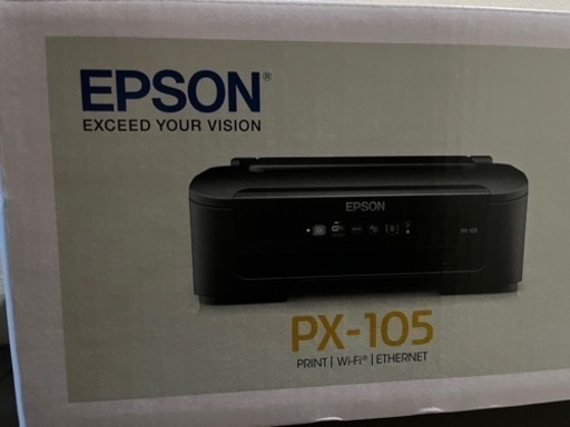 値下げ［新古品］エプロンプリンター px105 EPSON (エプソン) インクジェットプリンタ PX-105 未開封品 
