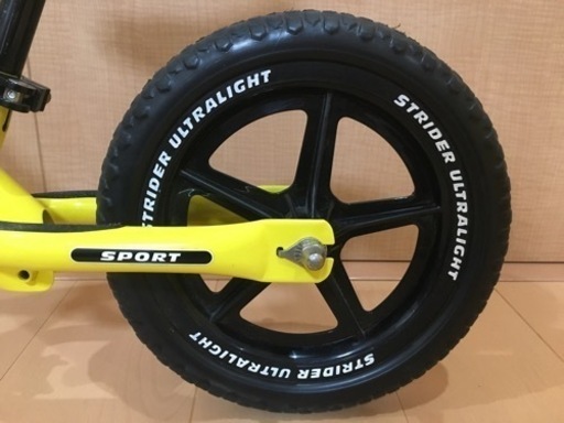 お譲り先が決まりました。ストライダー