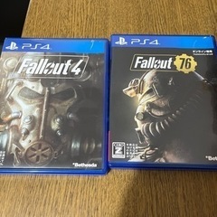 PS4 フォールアウト4とフォールアウト76