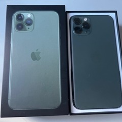 ②バッテリー91%⭐️SIMフリー⭐️iPhone 11 Pro 256GB ミッドナイト グリーン