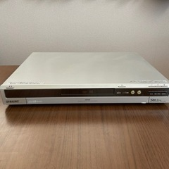SONY DVDプレイヤー　中古　リモコン、ケーブル付