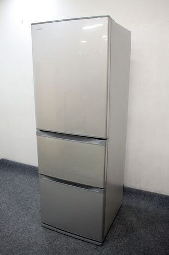 東芝/TOSHIBA GR-S36S(S) 冷凍冷蔵庫 VEGETA  363L 右開き 3ドア シルバー 自動製氷 2020年製 TOSHIBA 家電 中古家電 店頭引取歓迎 R5941)