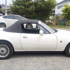 マツダ　ロードスター　ＮＡ８Ｃ　５速　車検付き　乗って帰れます。の画像
