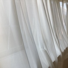 ニトリレースカーテン○ねさげしました！○の画像