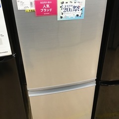 お値下げしました!】SHARPの2ドア冷蔵庫2018年製です！!【取りに来れる
