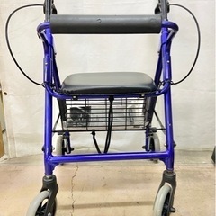 【歩行車】島製作所 シンフォニー ブルー☆介護用品 シルバーカー