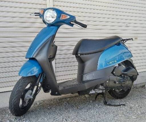 ☆スズキ　レッツ(CA4AA)　青色　大阪発★