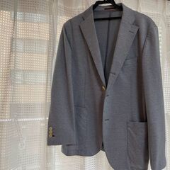 メンズ　ドゥクラッセ DoCLASSE と CALCULO TEIJINの  テーラードジャケット Lサイズ の画像