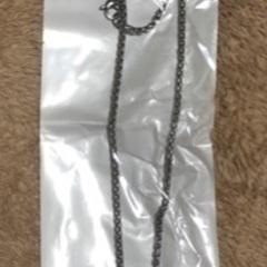 【新品】シルバーチェーンネックレス 大人気 韓国 メンズ レディース ユニセックス ネックレスの画像