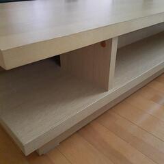 ローテーブル　リビング　テーブル　木製    ジャンクの画像